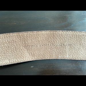 Christian Dior Belt Leather SM